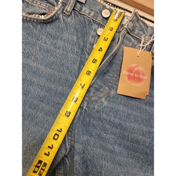 Reformation Stardust High Rise Straight Jean Size 27 New NWT - Picture 8 of 11